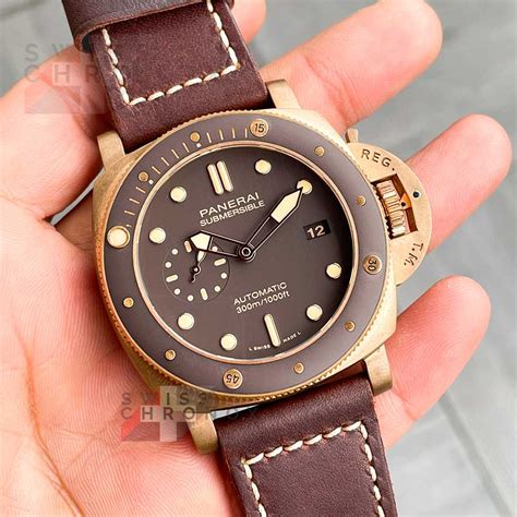 panerai submersible pam0096|Panerai bronzo pam 968.